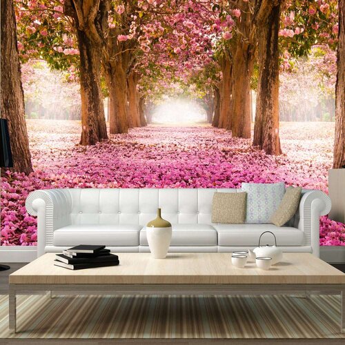  Samoljepljiva foto tapeta - Pink grove 441x315 Slike