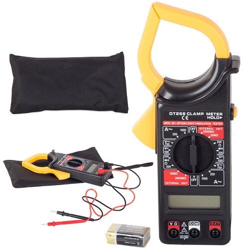 VERKGROUP Digitalni multimeter s tokovnimi kleščami z LCD, (20373107) Cene