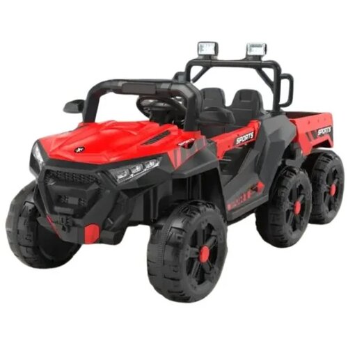  ForestRunner – Crveni UTV na Akumulator sa Prikolicom za Mališane ⚡ Cene