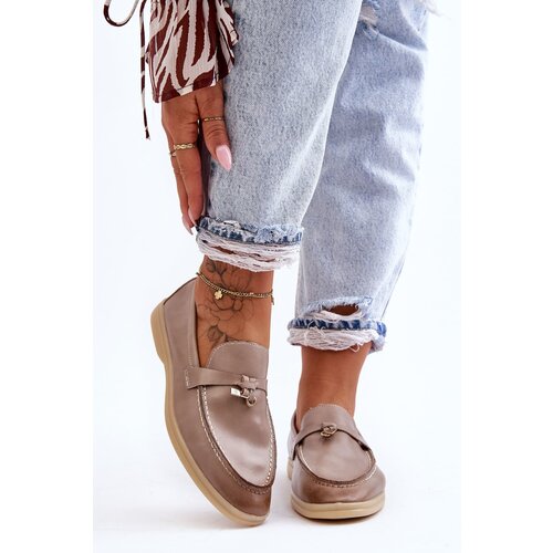 PM1 Women's Classic Moccasins Grey Cortez Cene