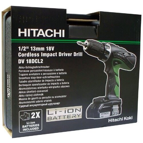 HIKOKI aku.&amp;scaron;rafilica/odvrtač 18 v - DV18DCL2-UC, hitachi Slike