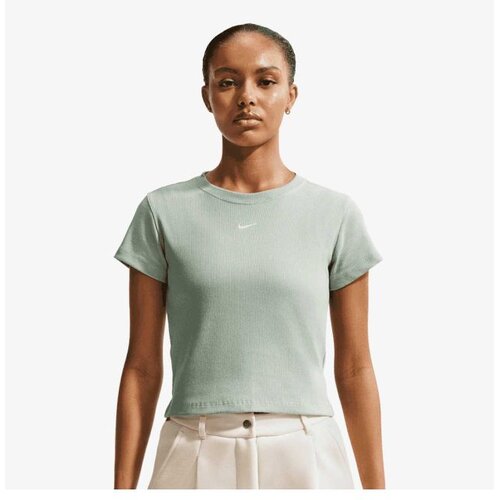 Nike W nsw rib tght ss tee Cene