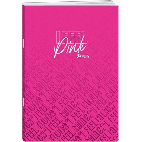Play exclusive, sveska sa PP koricama, 40 lista, I feel colors - odaberite motiv A5 Karo Roze Slike