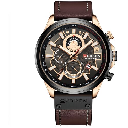 Curren Ura GA-14412 - Temno Rjava Slike