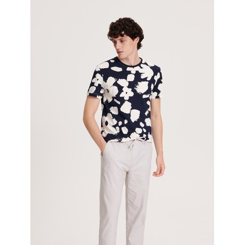 Reserved hlače jogger slim fit - bež Cene