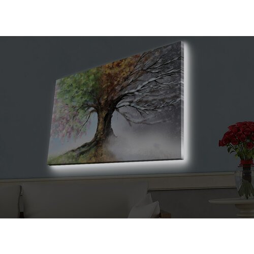Opviq slika na platnu sa LED osvetljenjem 45x70cm Cene