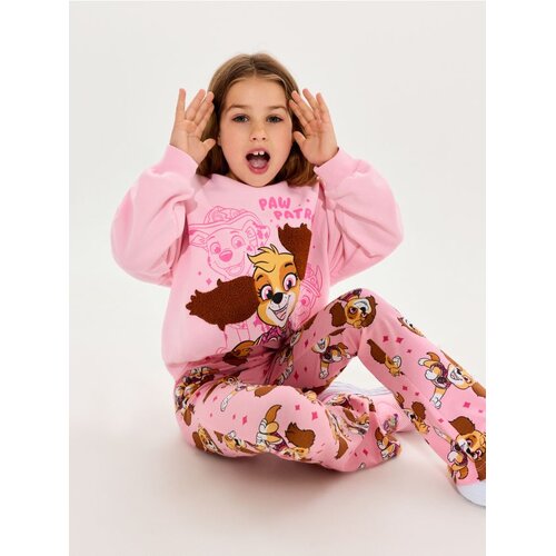 Sinsay Pamučna crewneck majica s 3D aplikacijom PAW Patrol Slike