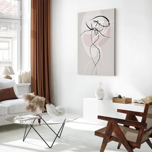  Slika - Beige Energy (1 Part) Vertical 60x90 Slike