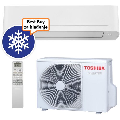 Toshiba klima uređaj 4,2kW RAS-B16E2KVG-E/RAS-16AVG-E - seiya, do 40m2, a++, R32 Cijene