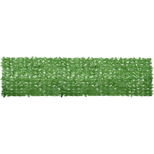 Balkonski zastor sa zelenim lišćem 400 x 100 cm Cene
