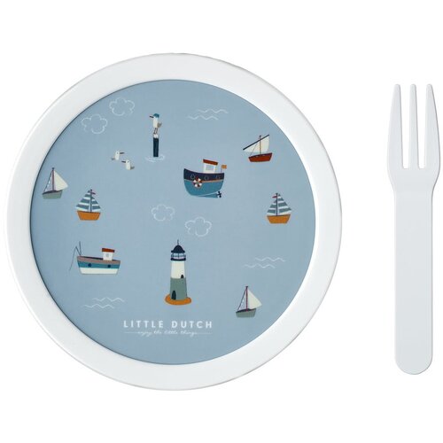 Mepal Otro&amp;scaron;ka posoda za malico z vilico Sailors bay &amp;ndash; Slike