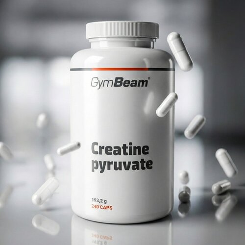 GymBeam Creatine pyruvate 240 kaps. Slike