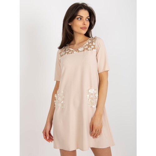 LAKERTA Dress-LK-SK-506735.82-beige Cene
