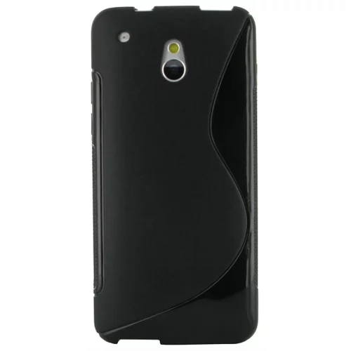  S silikonski ovitek HTC ONE mini črn