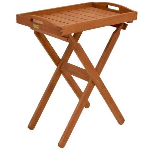 Gardenson Vrtni Gugalnik Z Mizico Beige, Pravi Les Slike