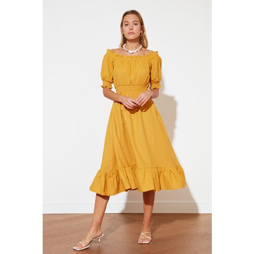 Trendyol Ženska obleka Pleated Cene