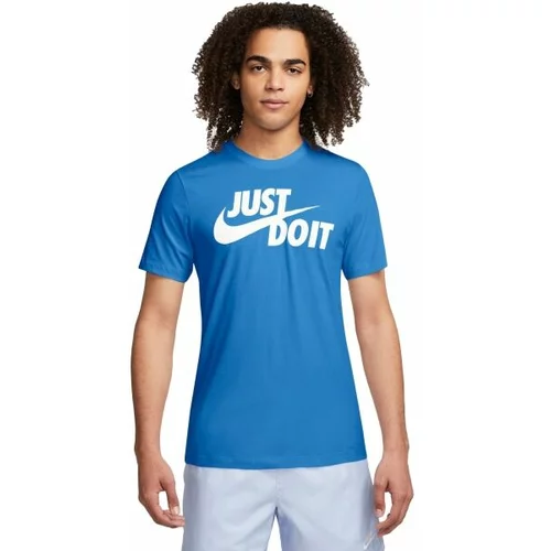 Nike NSW TEE JUST DO IT SWOOSH Muška majica, plava, veličina