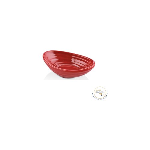  Oval posuda za sos /melamin-crvena boja/ &amp;ndash; 75ml Slike