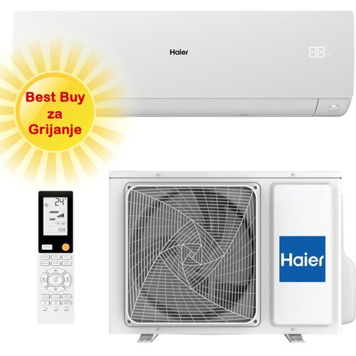 Haier KLIMA UREĐAJ 2,6kW AS25SBBHRA-MW/1U25DEBFRA-SH - Serene, za prostor do 30m2, A+++ energetska klasa Cijene