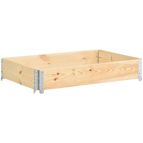 vidaXL Okvir za palete 80 x 120 cm od masivne borovine Cijene