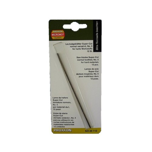 Proxxon Set listova za ručnu pilu Super Cut No 28117 (Duljina: 130 mm, Broj zubi: 17 na 25 mm, 12 Kom.) Cijene
