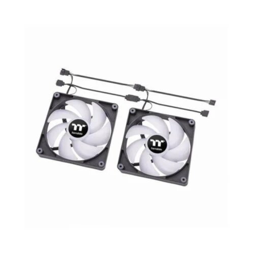 Thermaltake Case Fan CT140 ARGB PC Cooling Fan 2 Pack/Fan/14025/PWM 5001500 RPM Cene