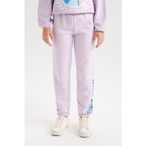 Defacto Girls Disney Lilo & Stitch Elastic Waist Standard Fit Jogger Sweatpants Cene