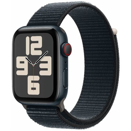 Apple watch se gps 44mm midnight with midnight sport loop Slike
