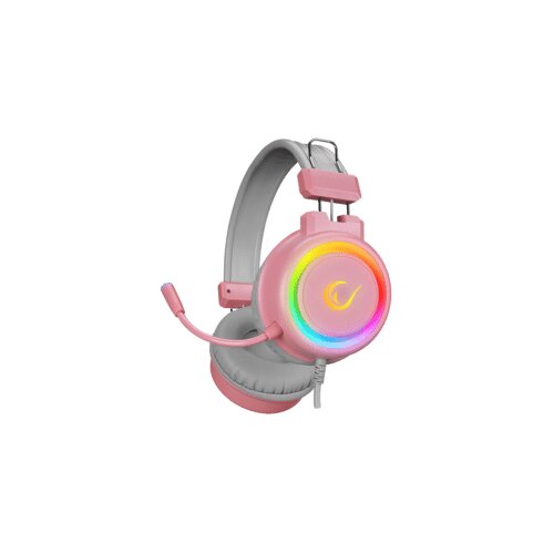  Slu&scaron;alice sa mikrofonom gaming RAMPAGE SN-R10 ALQUIST pink 3 5 mm RGB Cijene