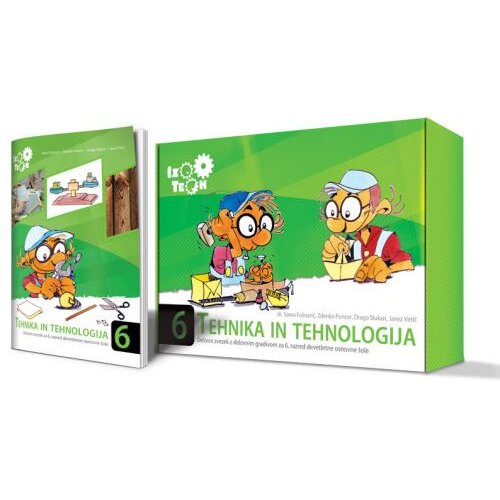  TEHNIKA IN TEHNOLOGIJA 6, delovni zvezek z delovnim gradivom za tehniko in tehnologijo v 6. razredu Cene
