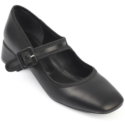 Capone Outfitters Capone Flat Toe Women's Shoes with Tape and Buckle Low Heel Slike