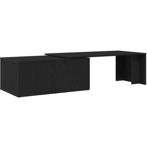  Kava Stol Crni hrast 150 x 50 x 35 cm Konstruirano drvo Slike