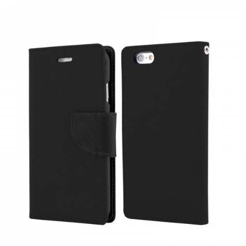  Preklopna torbica Fancy Diary Huawei Y6 2017 - črn Slike