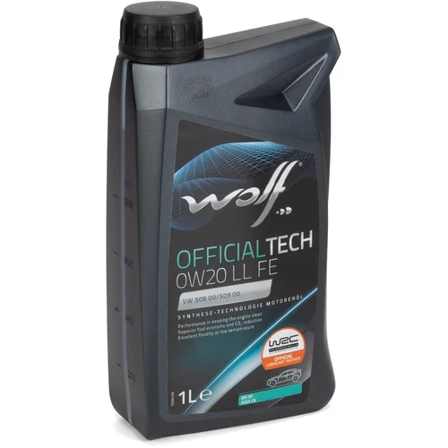 Wolf Motorno olje OFFICIALTECH-LL-FE 1L 0W-20 1051977