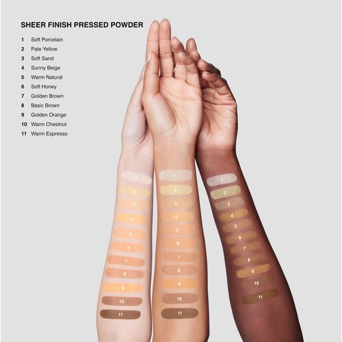 Bobbi Brown Sheer Finish Pressed Powder Relaunch nežni kompaktni puder odtenek Pale Yellow 9 g Slike