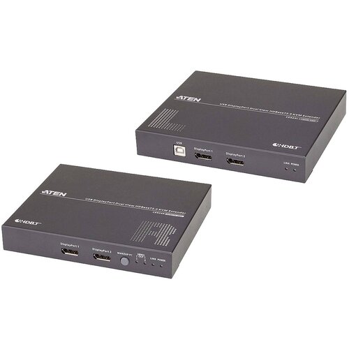 Aten CE924 USB DisplayPort Dual Display HDBaseT 2.0 KVM Extender CE924 KVM podalj&scaron;ek, (20419838) Cene