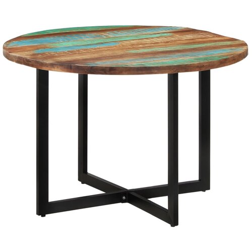 vidaXL jedilna miza 110x75 cm predelan trden les Cene