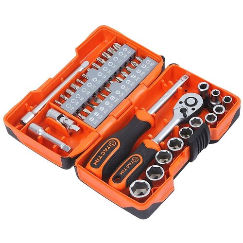 Tactix Set nasadnih ključeva 1/4&amp;quot; 40/1, metrički TX365064 Slike