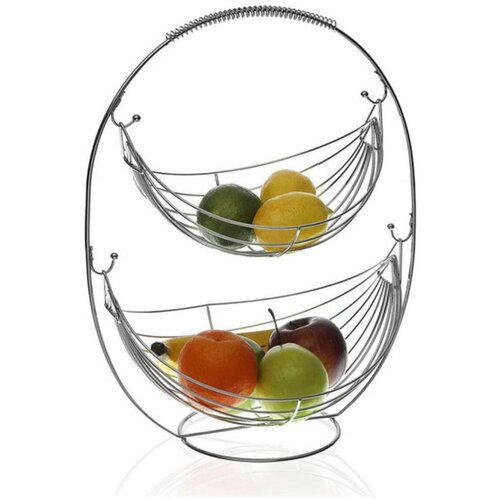 Posuda za Voće Versa Metal Čelik (27 x 45 5 x 36 cm) Cijene