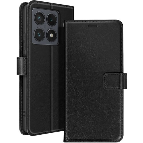 Oem Mayaxess, Ohišje za Xiaomi 14T Pro Denarnica s trakom za roko, Črna, (5000215666) Cene