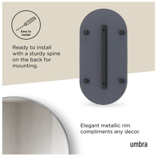 Umbra Stensko ogledalo 46x91 cm Hubba &amp;ndash; Slike
