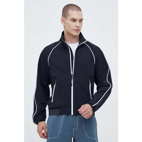 Calvin Klein Sportska jakna boja: crna, za prijelazno razdoblje
