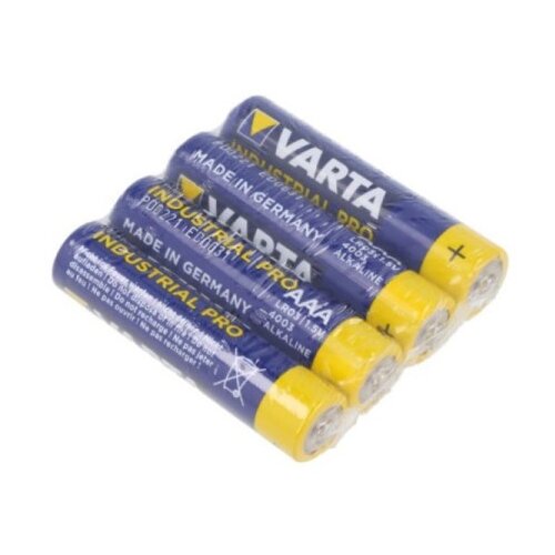 Varta LR03-4-VA-IND 1.5V 4 kom. Baterija Slike