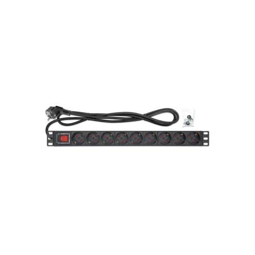 Intellinet 715133 19&amp;quot;/1U sa 9 utilnica/prekidač/2m PDU kabl Slike