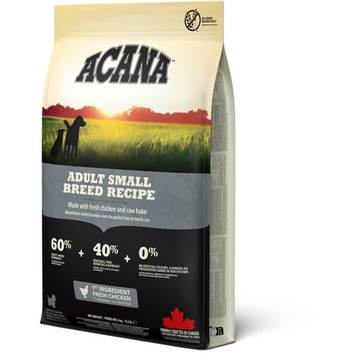 Acana heritage adult small breed - hrana za male pse sa piletinom i ribom (340g, 2kg, 6kg) 6kg Cene