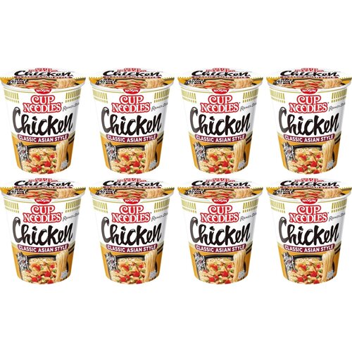 Nissin Cup Noodles Chicken Classic Asian Style - 8x63g Cene