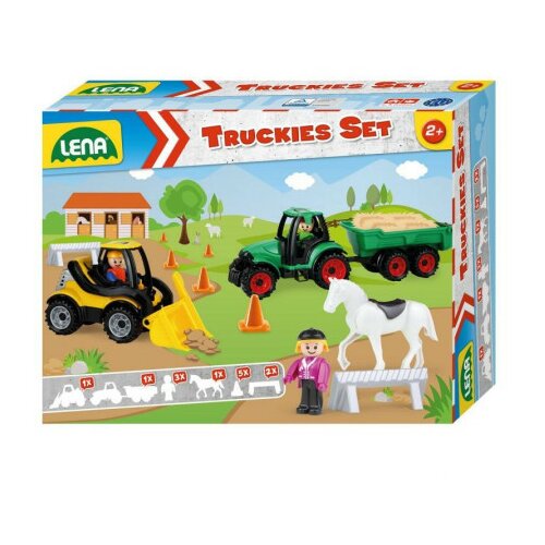 Lena igračka truckies traktor sa prikolicom ( A052521 ) Cene