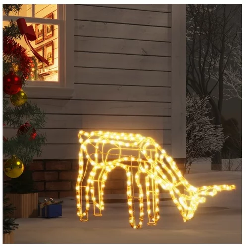  Zložljiva figura severni jelen s 144 toplo belimi LED lučkami