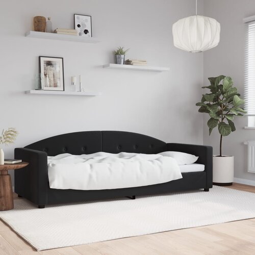  Dnevni krevet crni 80 x 200 cm bar&amp;scaron;unasti Slike