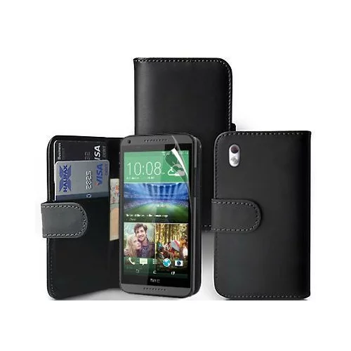  Preklopni ovitek / etui / zaščita "Wallet" za HTC Desire 816 - črni